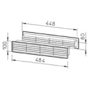 TGL Türlüftungsgitter limba (Lüftungsshop)